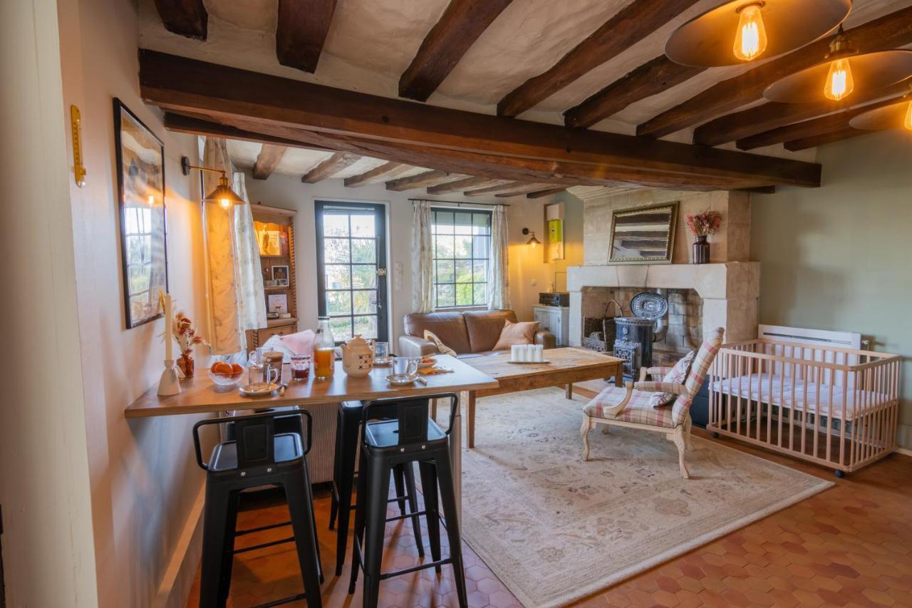 Maison Chaleureuse-Grand Jardin-Proche Saumur Parnay Ngoại thất bức ảnh