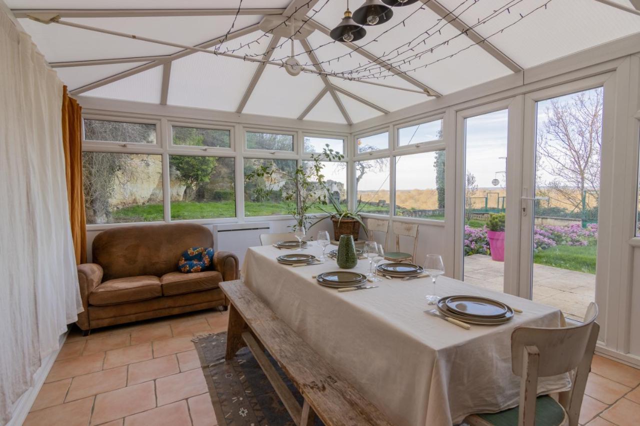 Maison Chaleureuse-Grand Jardin-Proche Saumur Parnay Ngoại thất bức ảnh